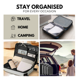 PackSmart: 6-Piece Expandable Compression Cube Set