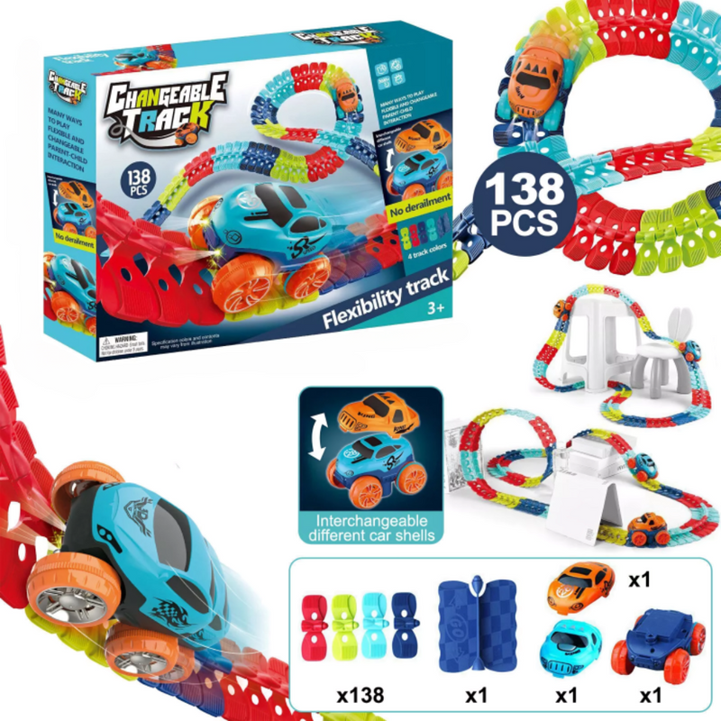 GravityZero™ Kids Race Track Set