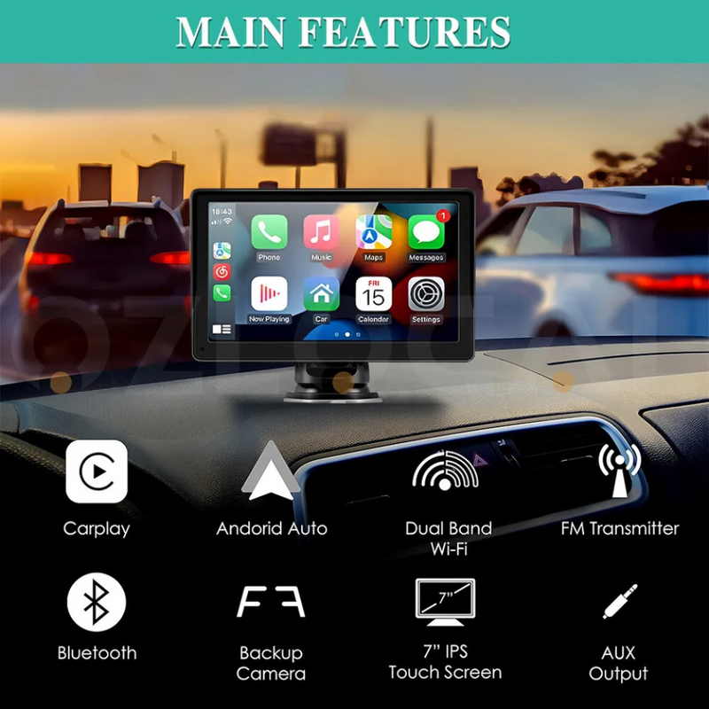 SmartDrive 7ᵗʰ Gen | Touchscreen Car Display