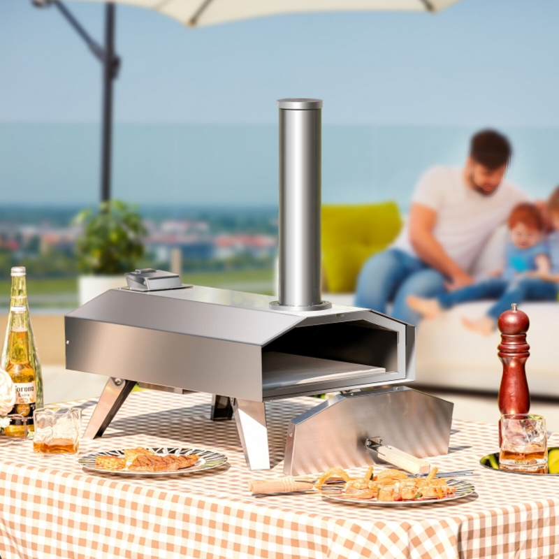 Portable Wood Pellet Pizza Oven